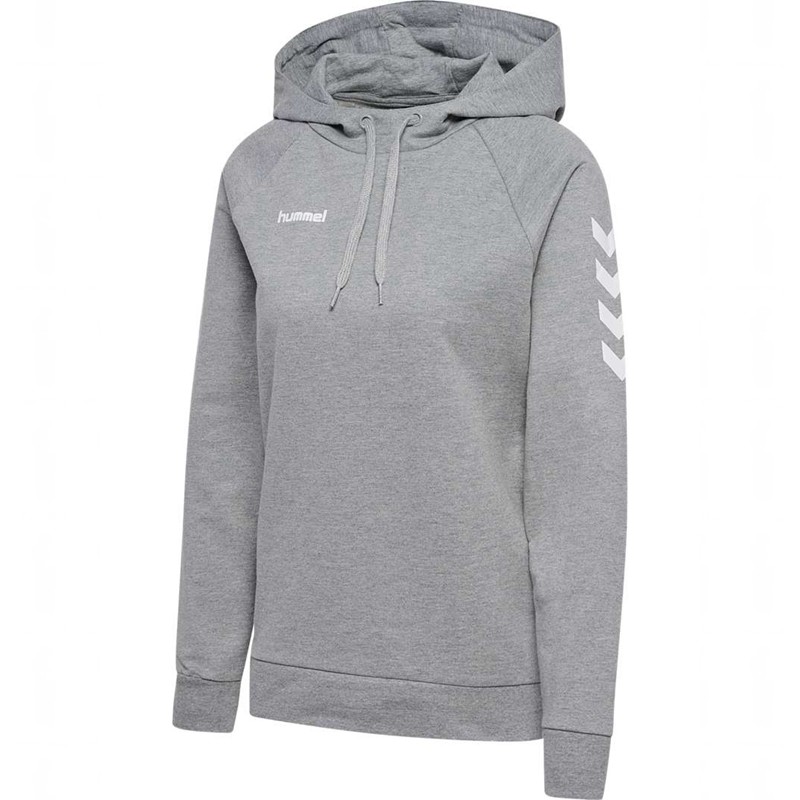 Hummel Go Cotton Hoodie Dames Grijs | 060771-083