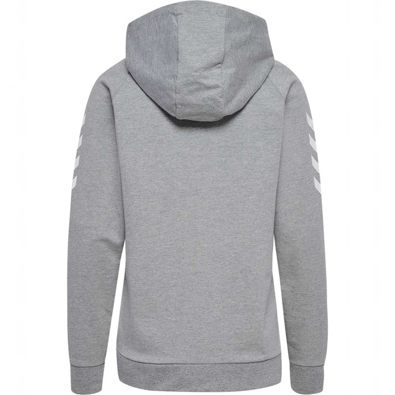 Hummel Go Cotton Hoodie Dames Grijs | 060771-083
