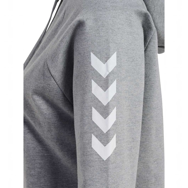 Hummel Go Cotton Hoodie Dames Grijs | 060771-083