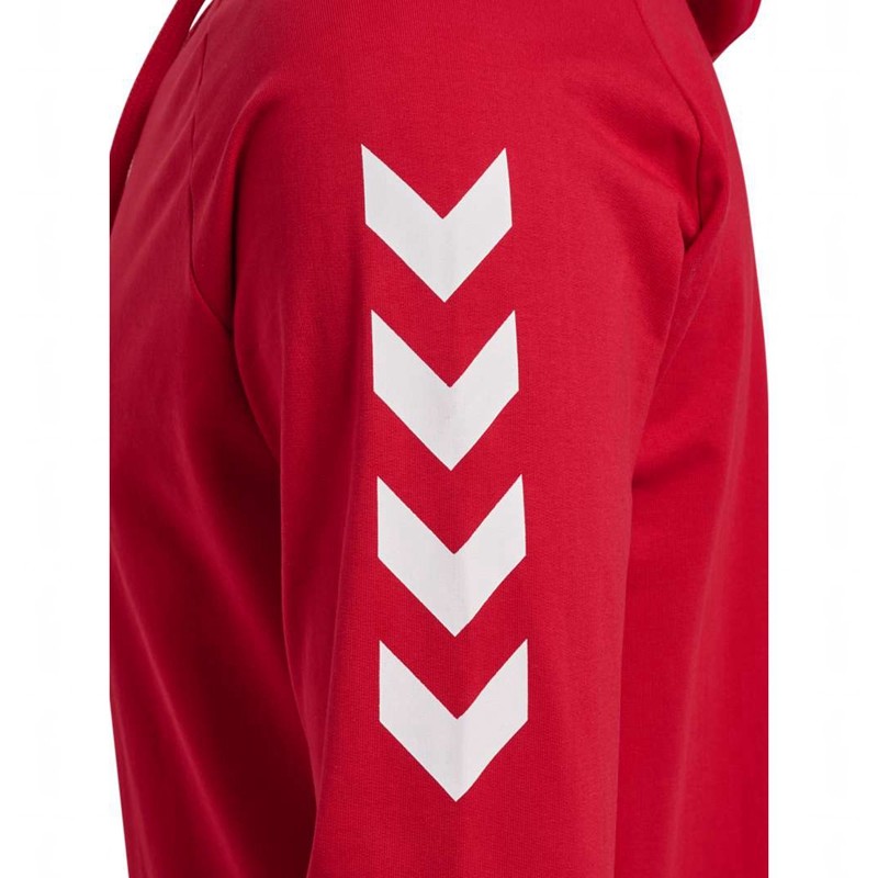 Hummel Go Cotton Hoodie Heren Rood | 556979-284