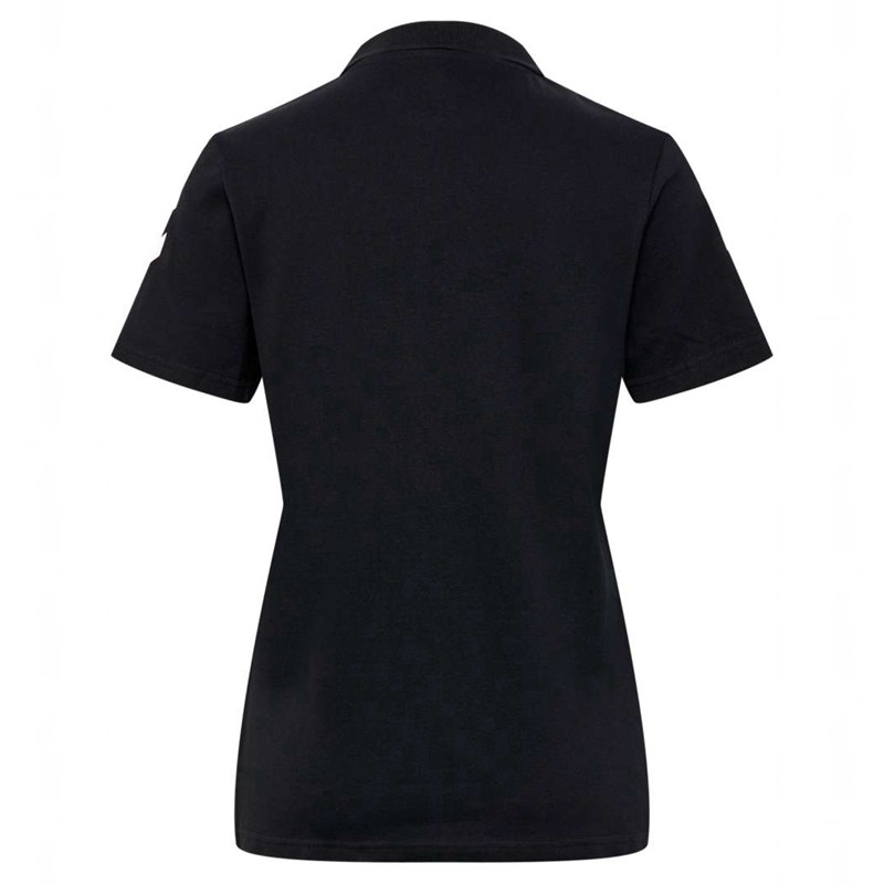 Hummel Go Cotton Polo T-shirts Dames Zwart | 703226-416