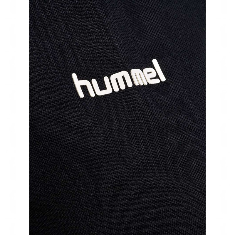 Hummel Go Cotton Polo T-shirts Dames Zwart | 703226-416