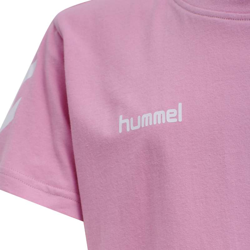 Hummel Go Cotton S/S Joggingbroek Kinderen Roze | 992890-612