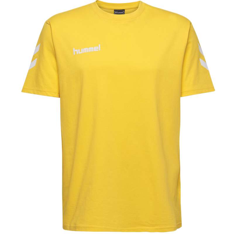 Hummel Go Cotton S/S T-shirts Heren Geel | 453437-549