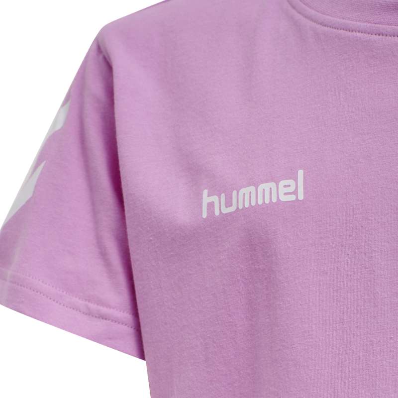Hummel Go Cotton S/S T-shirts Kinderen Lavendel | 439121-736