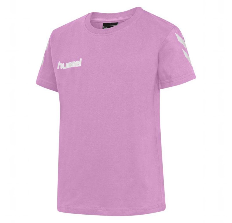 Hummel Go Cotton S/S T-shirts Kinderen Lavendel | 439121-736
