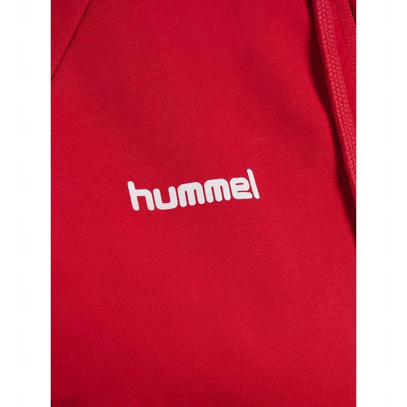 Hummel Go Cotton Zip Broek Dames Rood | 885534-550