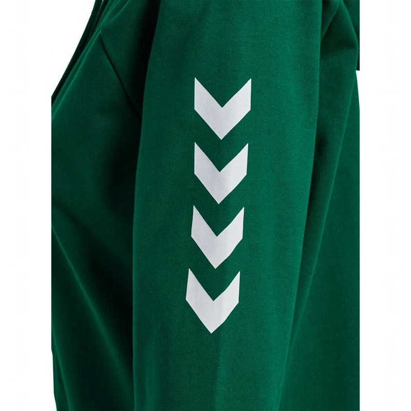 Hummel Go Cotton Zip Hoodie Dames Groen | 816908-583