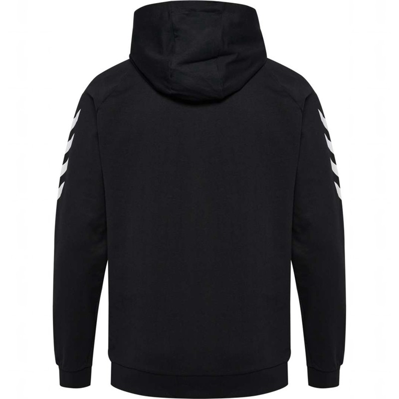Hummel Go Cotton Zip Hoodie Heren Zwart | 813803-772