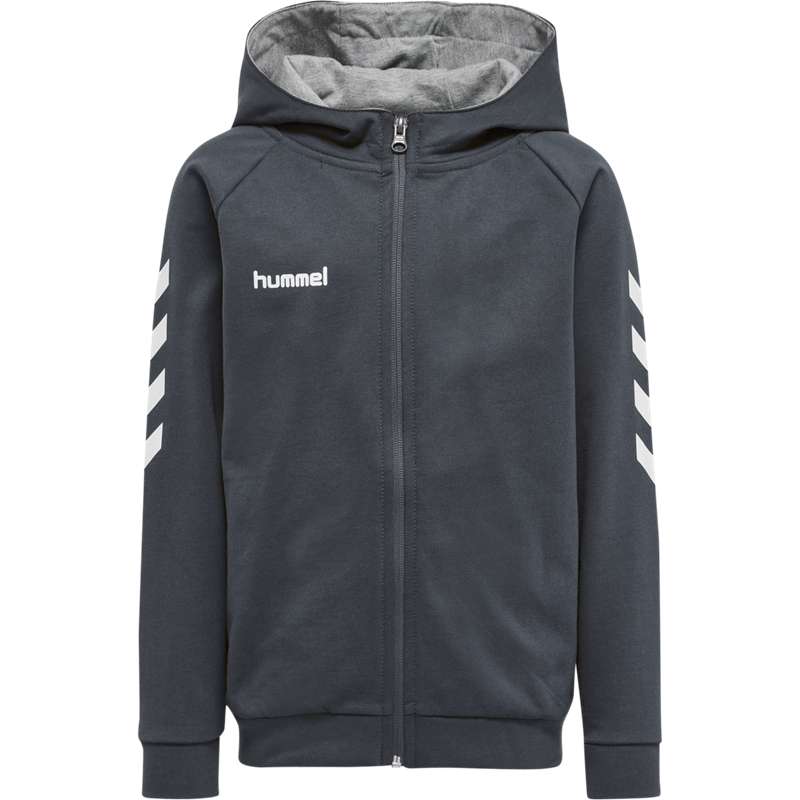 Hummel Go Cotton Zip Hoodie Kinderen Zwart | 517216-945