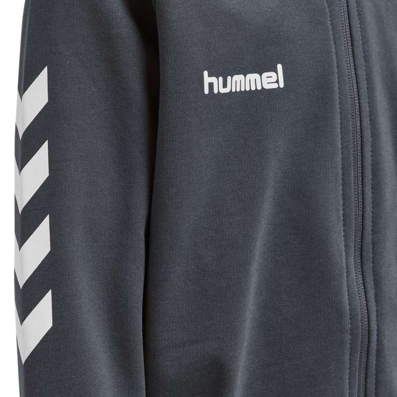 Hummel Go Cotton Zip Hoodie Kinderen Zwart | 517216-945