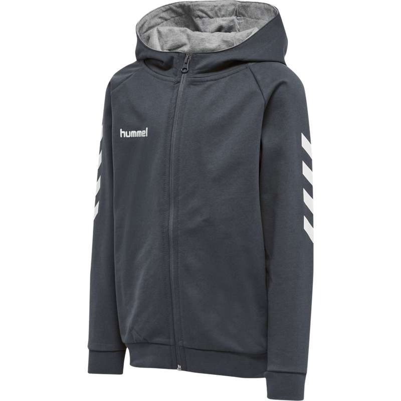 Hummel Go Cotton Zip Hoodie Kinderen Zwart | 517216-945