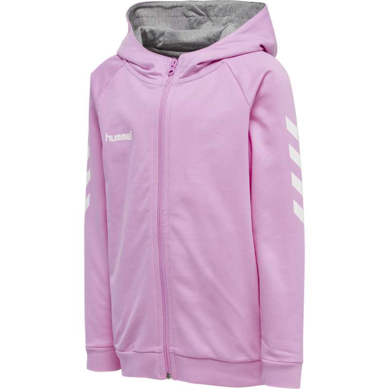 Hummel Go Cotton Zip T-shirts Kinderen Lavendel | 284582-966