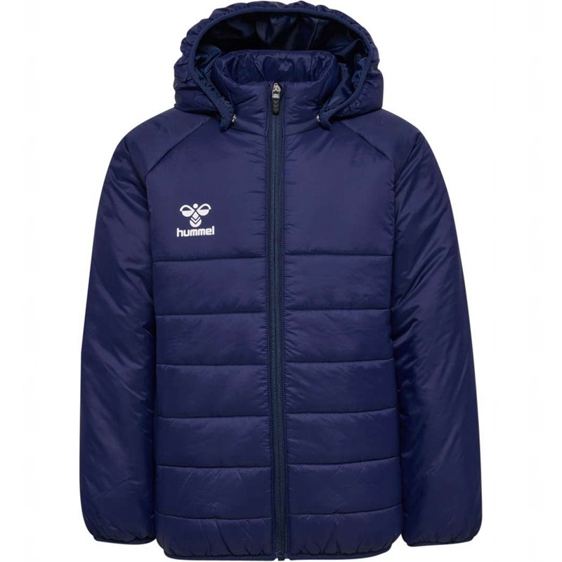 Hummel Go Quilted Hood Jassen Kinderen Donkerblauw | 085154-912