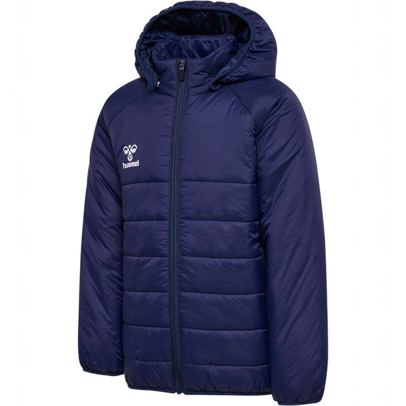 Hummel Go Quilted Hood Jassen Kinderen Donkerblauw | 085154-912