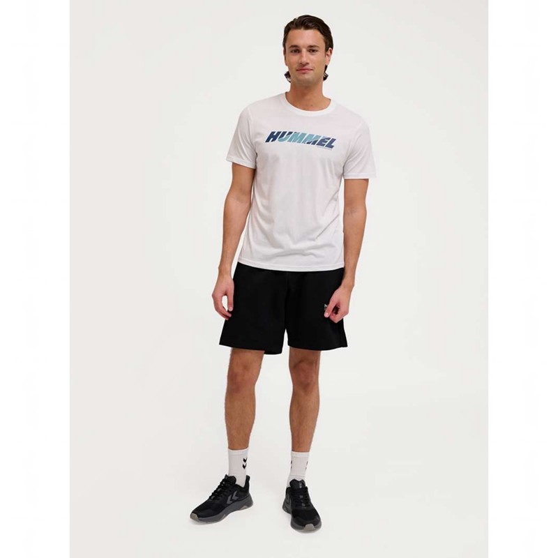 Hummel Graphic Bold Logo Tanktop Heren Wit | 862300-038