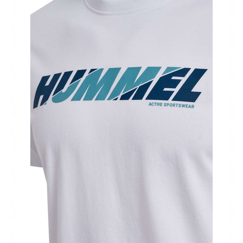 Hummel Graphic Bold Logo Tanktop Heren Wit | 862300-038