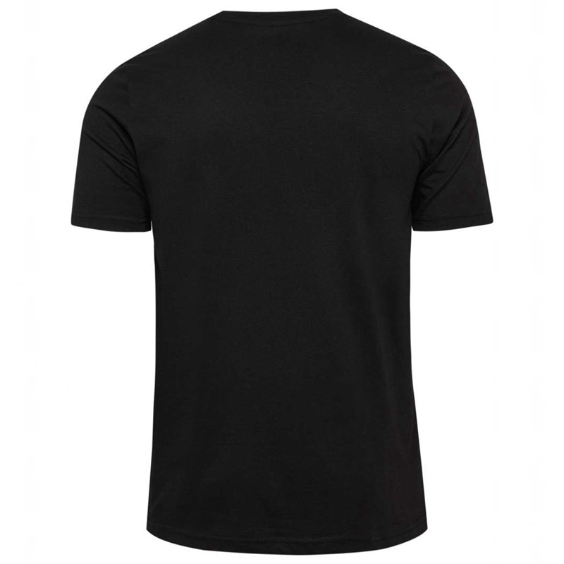 Hummel Graphic Bold Logo T-shirts Heren Zwart | 156842-618