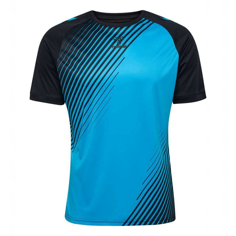 Hummel Graphic Universe S/S Jersey Heren Zwart | 461906-775