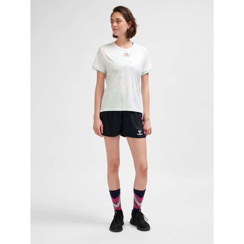 Hummel Graphic Universe Ss Jersey Dames Wit | 476899-212