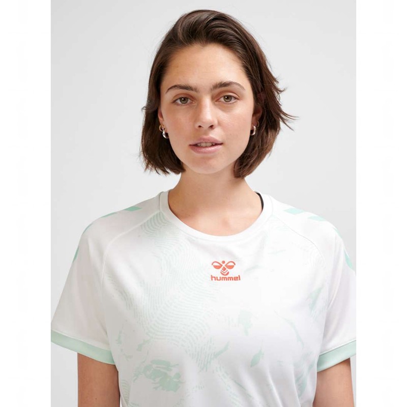 Hummel Graphic Universe Ss Jersey Dames Wit | 476899-212