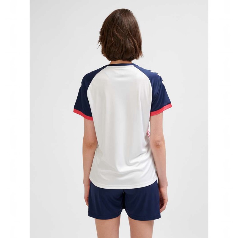 Hummel Graphic Universe Ss Jersey Dames Roze | 987152-013