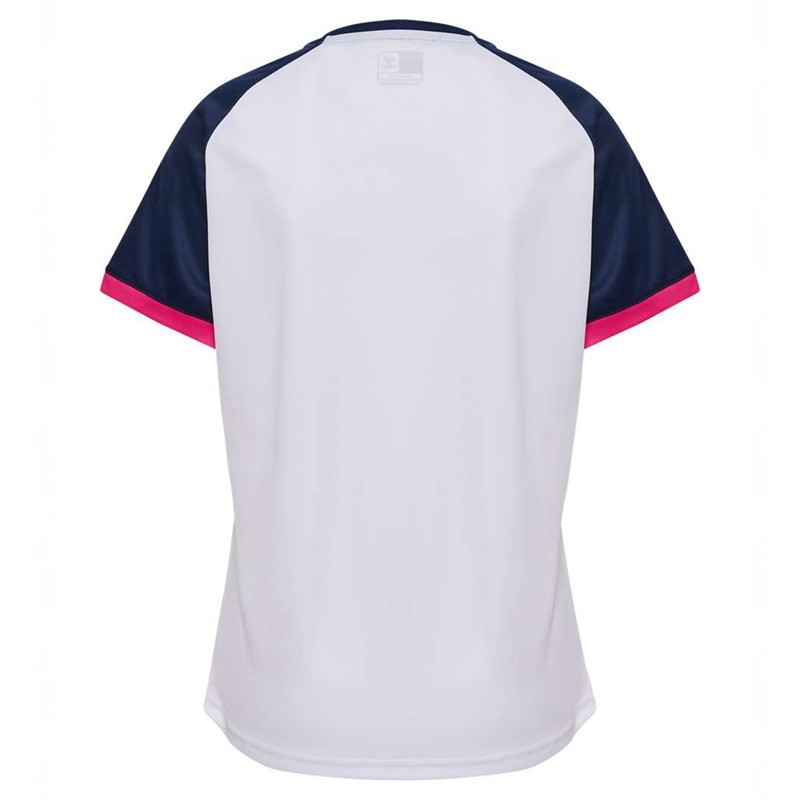 Hummel Graphic Universe Ss Jersey Dames Roze | 987152-013