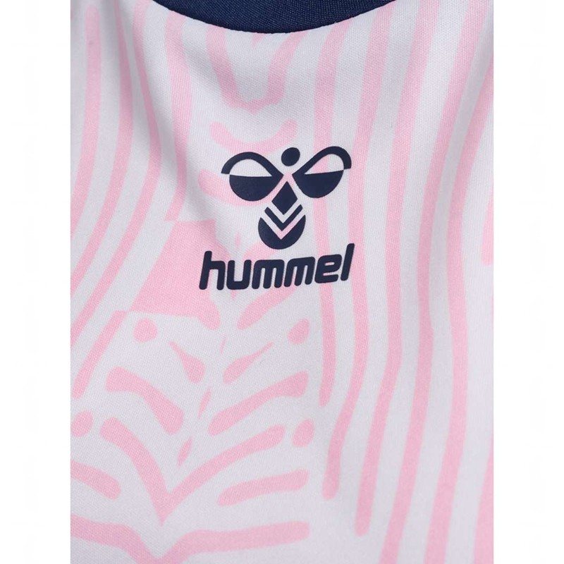 Hummel Graphic Universe Ss Jersey Dames Roze | 987152-013