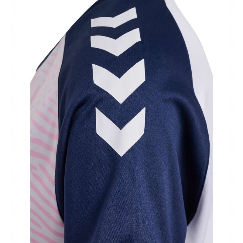 Hummel Graphic Universe Ss Jersey Dames Roze | 987152-013