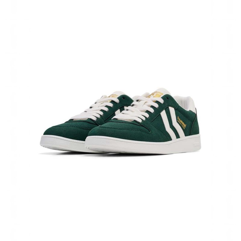 Hummel Handball Perfekt Cl Sneakers Heren Groen | 227449-719