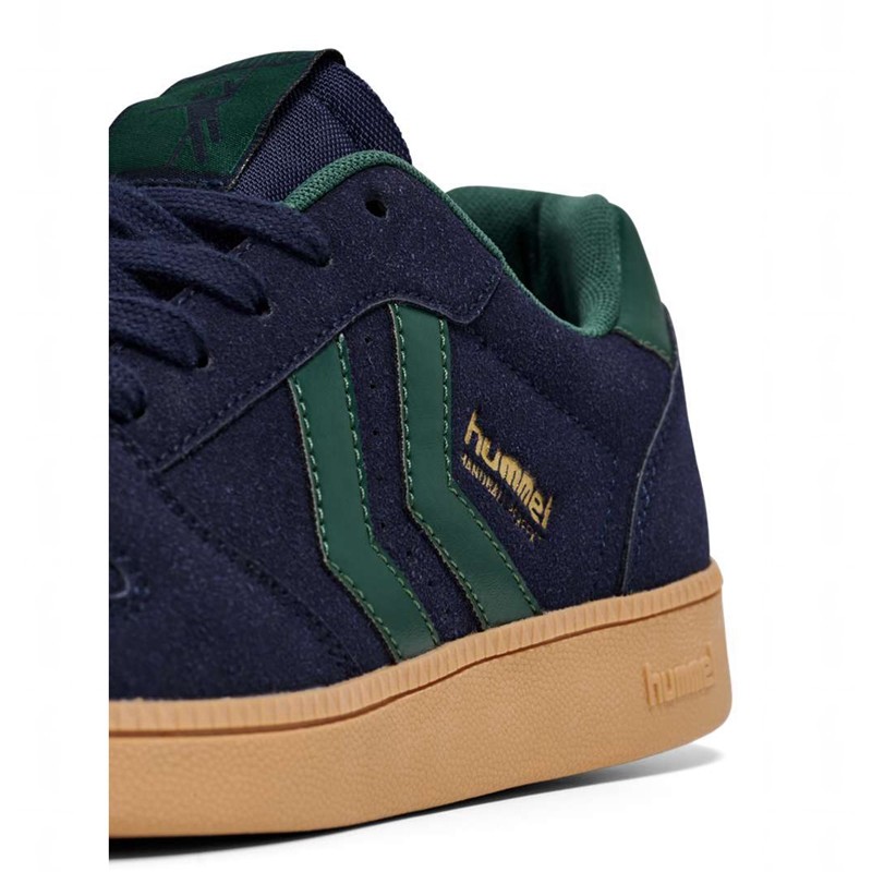 Hummel Handball Perfekt Synth. Suede Sneakers Heren Zwart | 207254-764