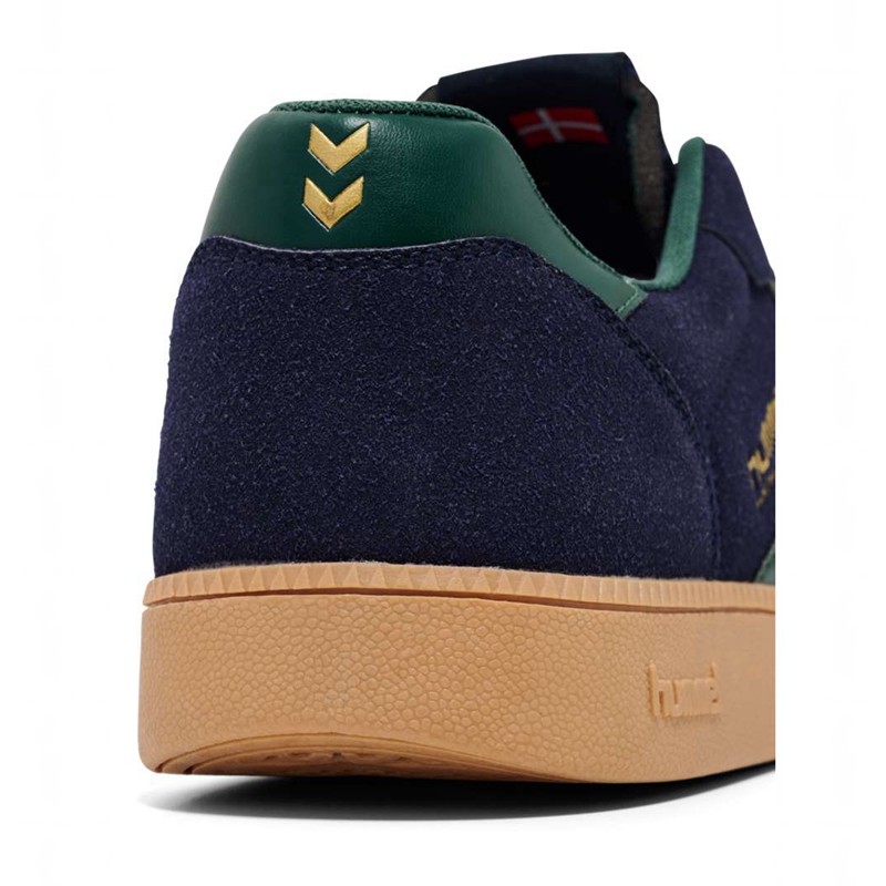 Hummel Handball Perfekt Synth. Suede Sneakers Heren Zwart | 207254-764