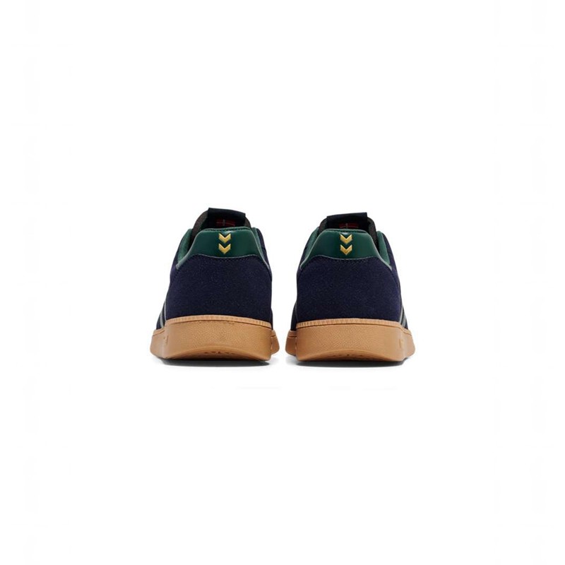 Hummel Handball Perfekt Synth. Suede Sneakers Heren Zwart | 207254-764