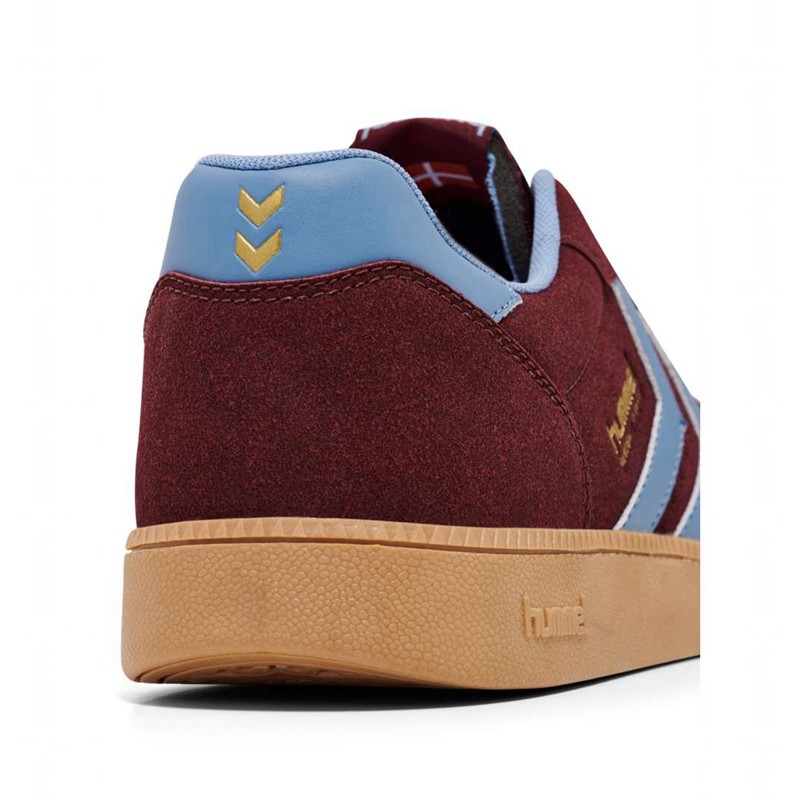 Hummel Handball Perfekt Synth. Suede Sneakers Heren Bordeaux | 172973-129
