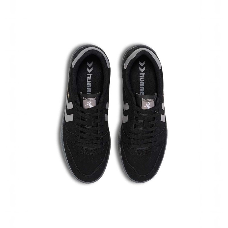 Hummel Handball Perfekt Synth. Suede Sneakers Heren Zwart | 694908-727