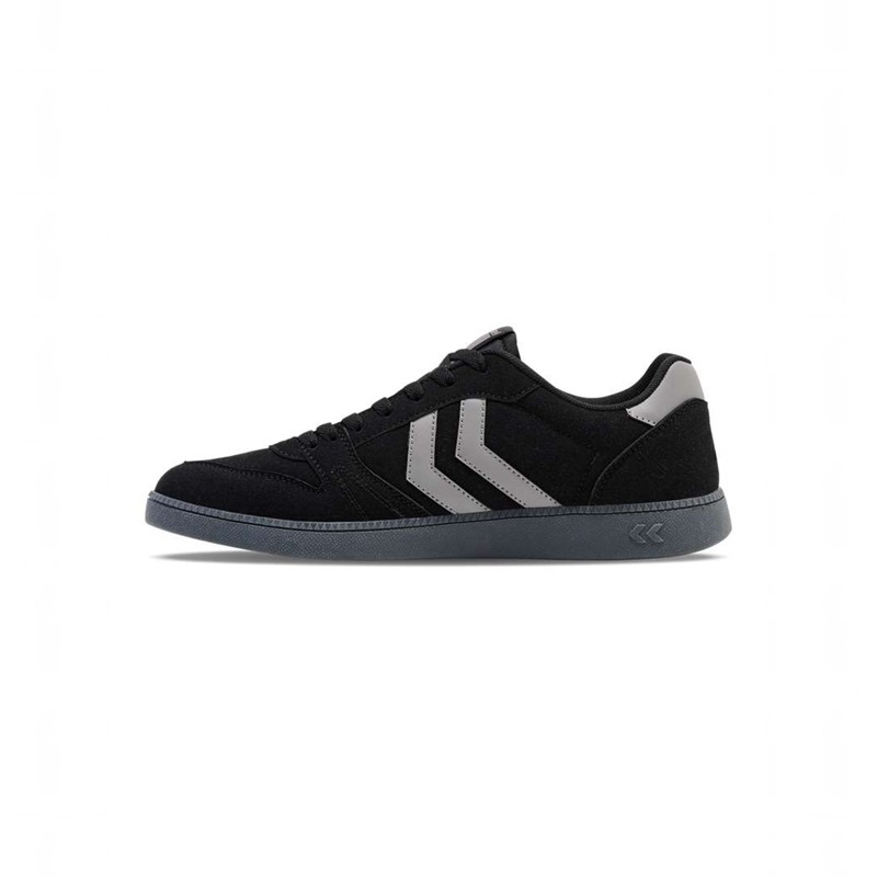 Hummel Handball Perfekt Synth. Suede Sneakers Heren Zwart | 694908-727