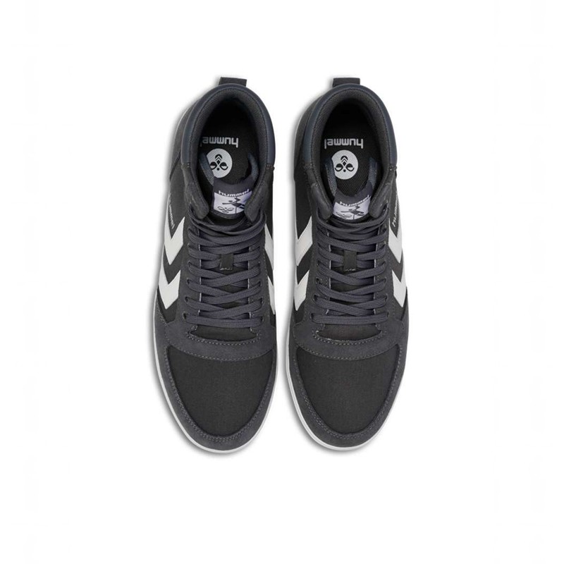 Hummel Hummel Slimmer Stadil High Sets Heren Zwart | 943498-416