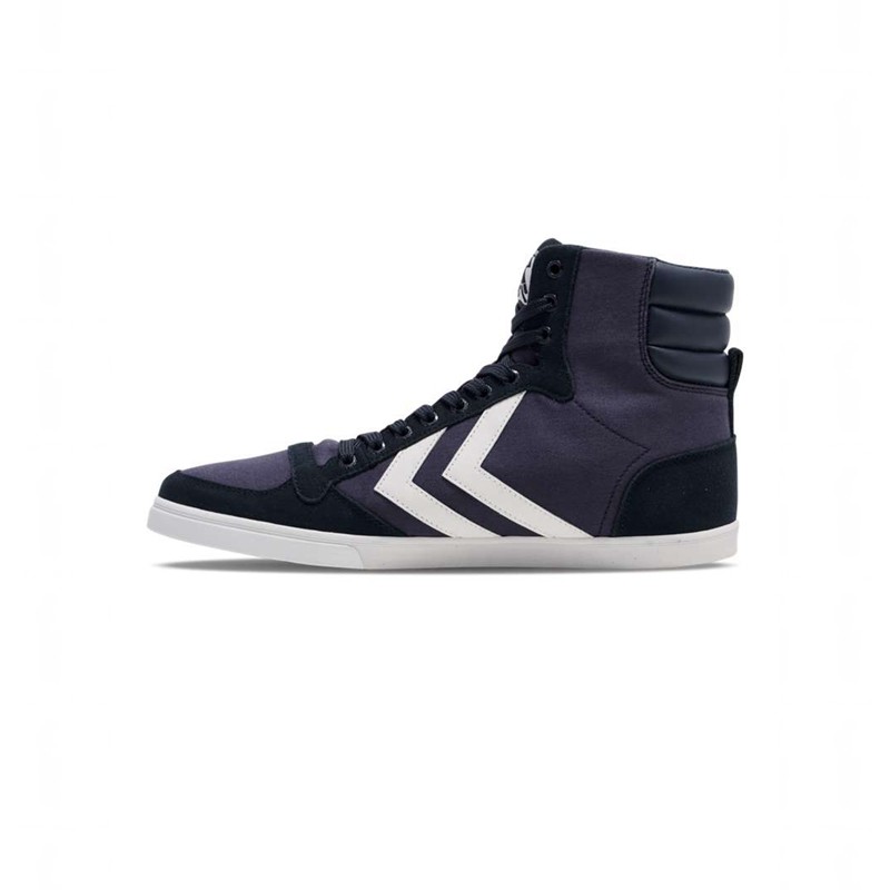 Hummel Hummel Slimmer Stadil High Sneakers Heren Zwart | 373080-166