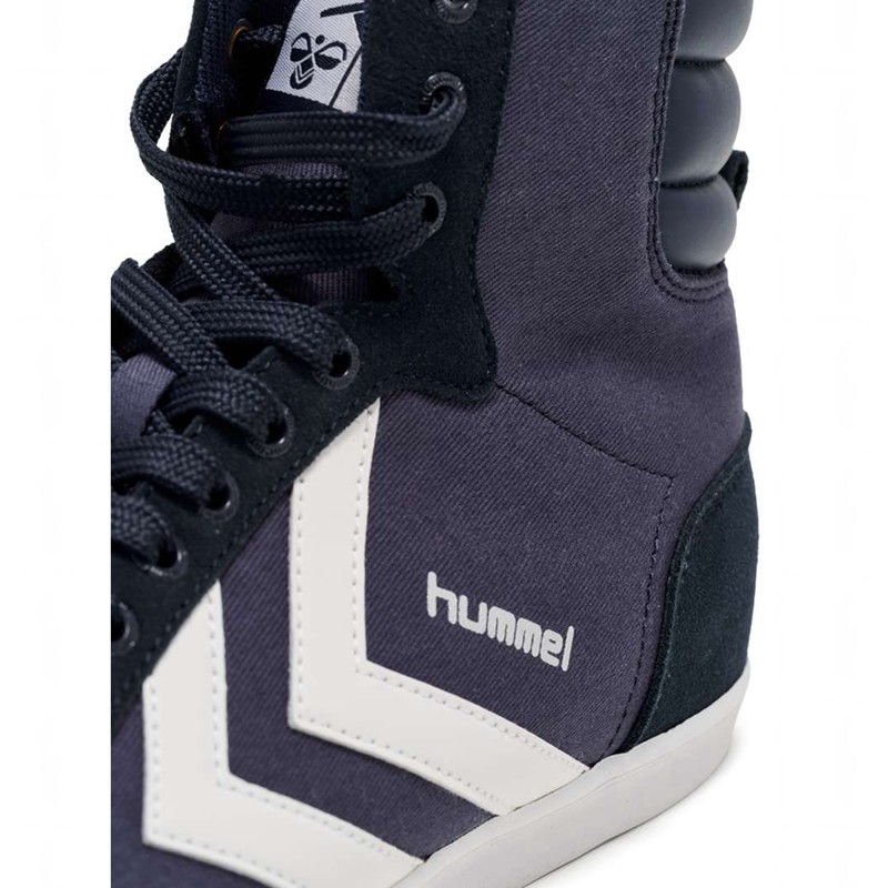 Hummel Hummel Slimmer Stadil High Sneakers Heren Zwart | 373080-166