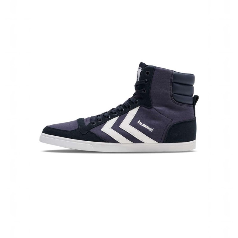 Hummel Hummel Slimmer Stadil High Sneakers Heren Zwart | 373080-166