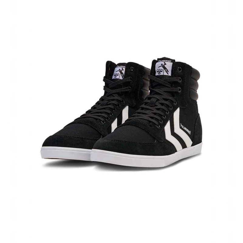 Hummel Hummel Slimmer Stadil High Sneakers Heren Zwart | 241506-133