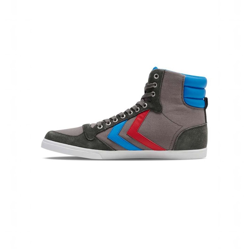 Hummel Hummel Slimmer Stadil High Sneakers Heren Grijs | 146215-609