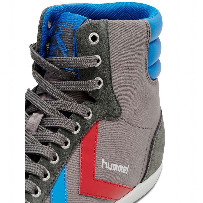 Hummel Hummel Slimmer Stadil High Sneakers Heren Grijs | 146215-609