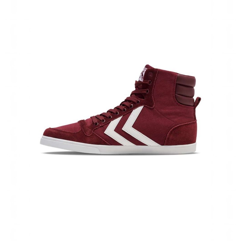 Hummel Hummel Slimmer Stadil High Sneakers Heren Rood | 904805-817