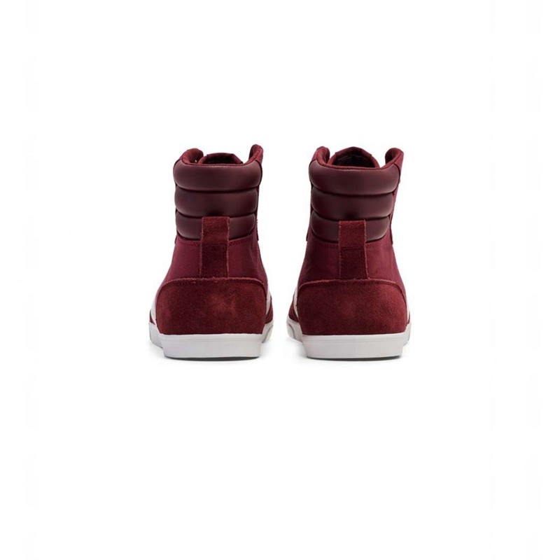 Hummel Hummel Slimmer Stadil High Sneakers Heren Rood | 904805-817