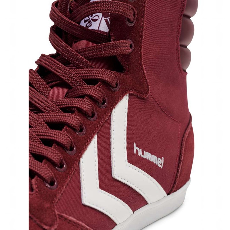 Hummel Hummel Slimmer Stadil High Sneakers Heren Rood | 904805-817