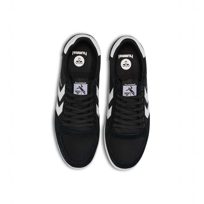 Hummel Hummel Slimmer Stadil Low Sneakers Heren Zwart | 478062-662