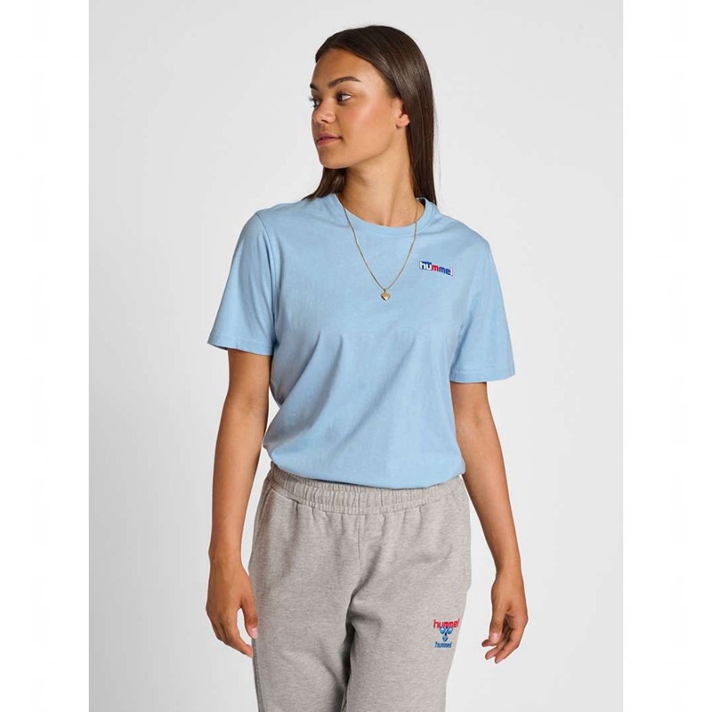 Hummel Ic Marty T-shirts Heren Blauw | 619644-422