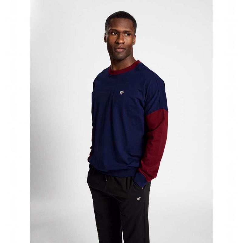 Hummel Ic Parker Sweatshirts Heren Donkerblauw | 018063-438