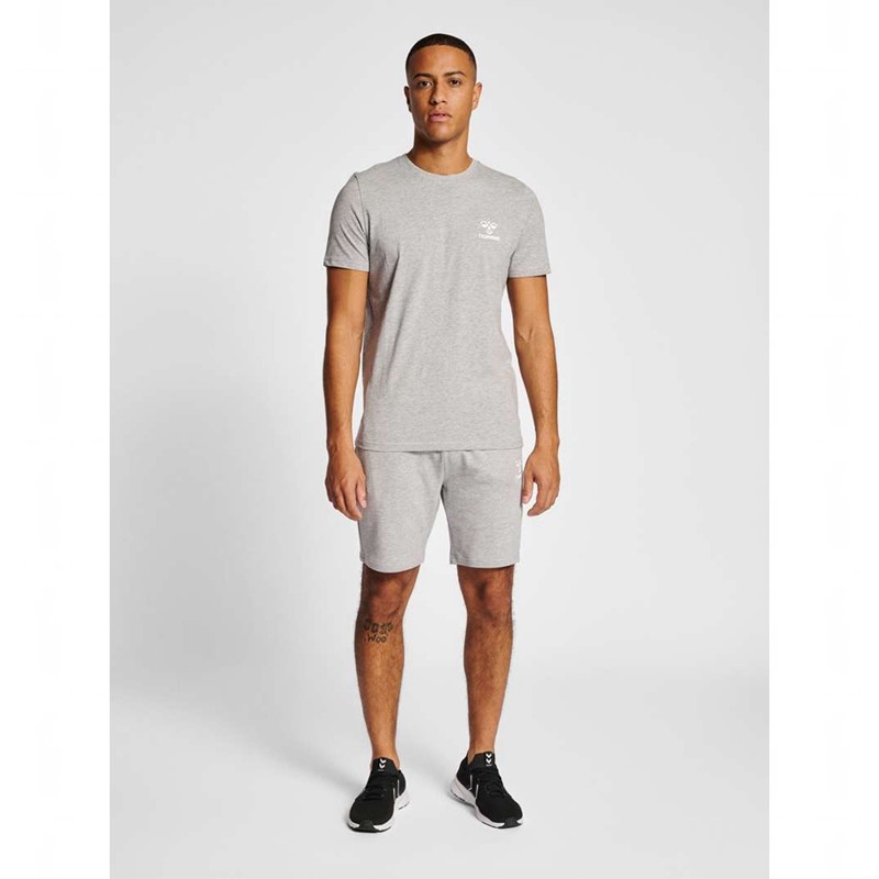 Hummel Icons T-shirts Heren Grijs | 899735-480